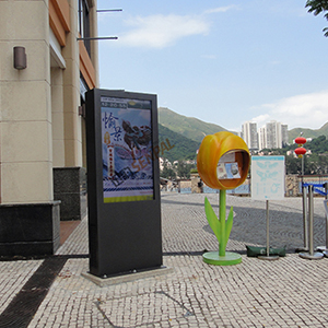 香港愉景灣景區(qū)戶(hù)外廣告機(jī)